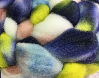 Superwash Targhee Top, Handpainted, 4oz, T223