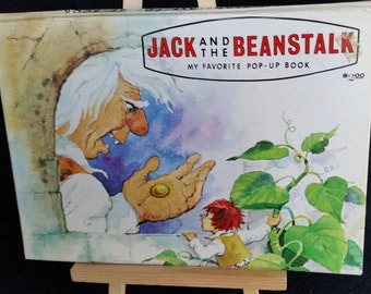 POP-UP BOOK, Jack and the Beanstalk, Modern Promotions, Printed in Cali, Colombia, South America, My Favorite Pop-Up Book, (4) Pop-Up Scenes