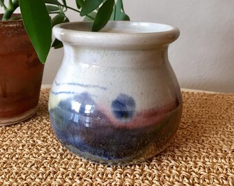 Multicolored Pottery Planter