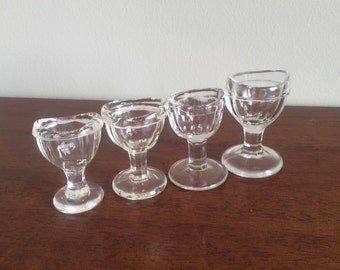 Antique Eye Wash Cup Glass Optical Medical Device Instant Collection