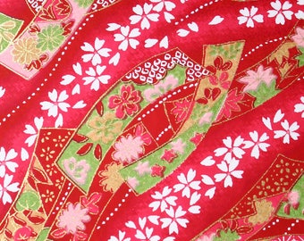 Japanese Finest Yuzen Washi Chiyogami Origami Paper Large sheet - Sakura Cherry Blossom - approx 630mm x 945mm (approx 24.8" x 37.2")