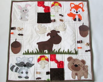 Woodland Baby Tummy Time Mat