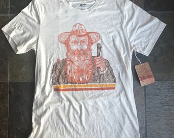 John Muir Hiking Mountain Climbing T-Shirt Super Soft Tee by Meridian Line Nature Outdoors The Mountains are Calling and I Must Go MEDIUM