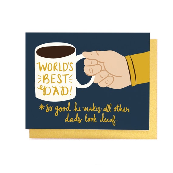 Coffee Dad Card