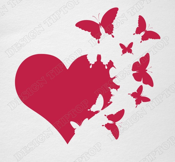 Download Mother's heart SVG DXF EPS Silhouette File Cameo