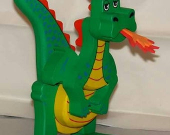 Layered Wooden Dragon