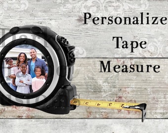 Personalized Tape Measure, 16-Foot, Measuring tape, Fathers day, Birthday, construction, contractor, woodworking, carpentry, Realtor, worker