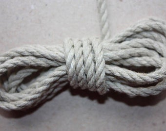4 mm Linen Rope= 13 Yards = 11.88 Meter of Natural Linen Wilde Treasure Linen Cord Linen Macrame Rustic Weddings Cord Nautical Linen Macrame