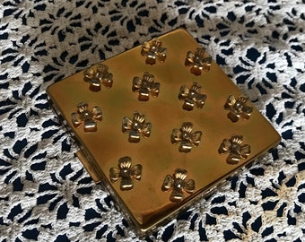 Rhinestone embellished compact