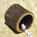 Wood dice cup - Hickory