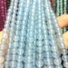 6mm Celestine Gemstone Beads - 14 inch Full strand - Round Gemstone Beads