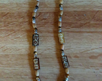 Beaded Tigers eye Necklace