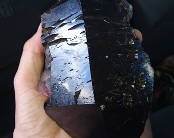 RARE Raw Black Amethyst Medium size