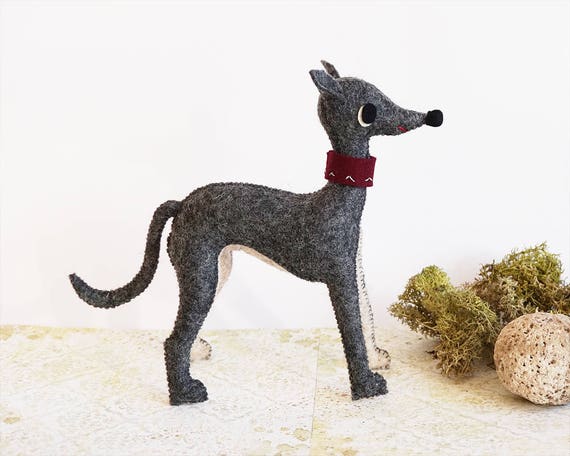 greyhound stuffed animal