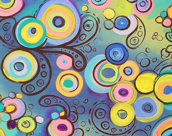 Original Painting on stretched canvas