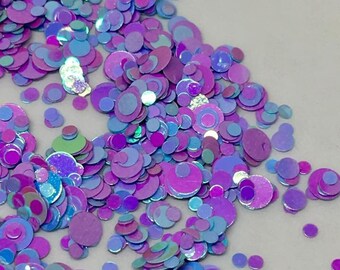 Mixed Dot 25 - 5g solvent resistant nail glitter