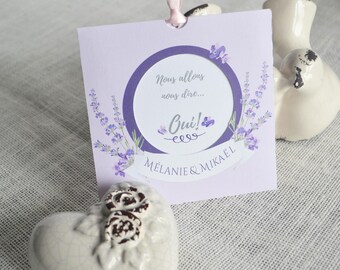 MAKE either Lavender Provence theme wedding