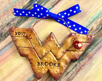 Personalized Strong Woman / Wonder Woman Inspired / Superhero / Super Mom Keepsake Ornament