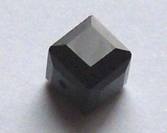 Swarovski Crystal Beads CUBE 5601 Swarovski elements beads JET black - Available in 4mm, 6mm and 8mm