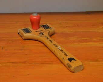 Vintage Hyde Big Job Scraper 10350 paint scraper large over sized collectible industrial tools art deco