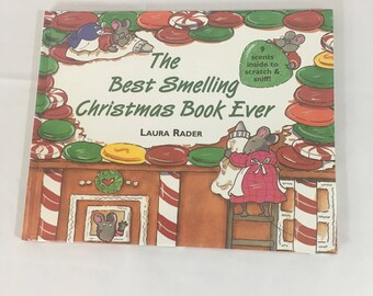 Vintage Children's Christmas Book The Best Smelling Christmas Book Ever, Vintage Books, Children's Books, Christmas Books, Christmas Book