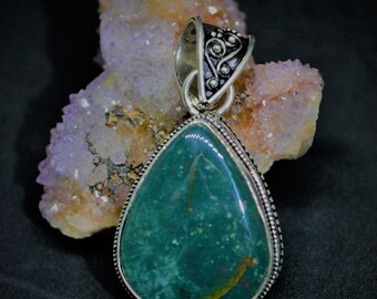 Sterling Silver and Heliotrope