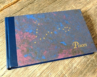 Pisces Notebook - handbound journal