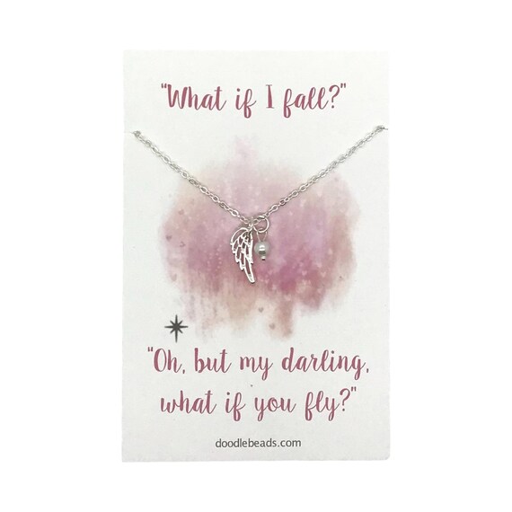 What if I fall Oh but my darling what if you fly silver