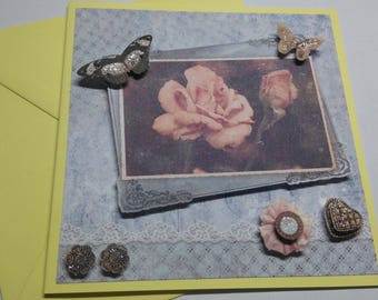 3D 681 hand made greeting card