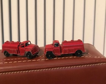 Vintage Tootsie Toy, Red Tanker Truck, Marked Tootsie Toy, Chicago, USA