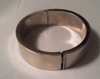 Chunky Sterling Silver .925 Bangle