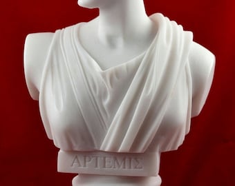 artemis diana bust greek statue nature moon goddess NEW