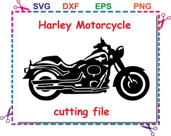motorcycle svg,harley davidson Svg Eps Dxf files For Silhouette Studio,Cricut Design Space for Commercial & Personal Use- Instant Download