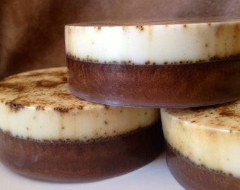 No. 1 ~ Best Seller ~ Coffee Mocha Round Vegan Soap