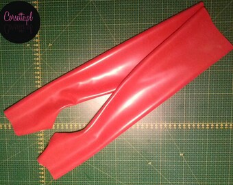 Long latex gloves