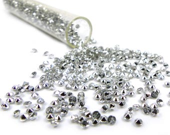 1 x mini set rhinestone faceted 1.5 mm Diamond size
