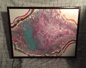 18x24 Acrylic Pour