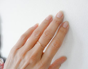 Sterling Silver Rings//Infinity Ring//Hammered Infinity//Women Rings//Handmade Jewelry//Jewelry Gifts Under 25