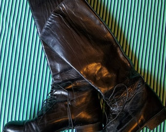 Justin Leather Riding Boots