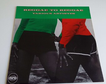Rare Vintage 1972 Reggae To Reggae Various Artistes LP Vinyl Record Pama Bob Marley Max Romeo Slim Smith Ska
