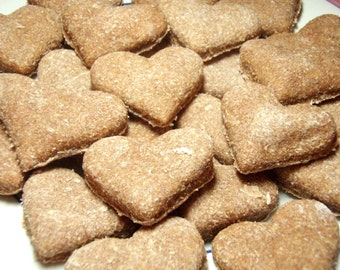 Organic Dog Treats - Healthy Hearts- All Natural Dog Treats Organic Vegetarian - Shorty's Gourmet Treats