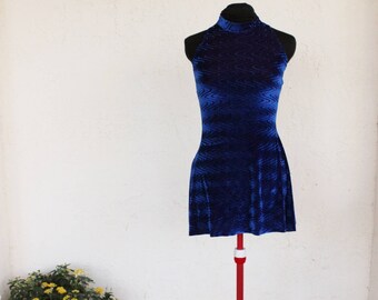 Velvet skater Dress