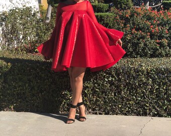 RED BABY DRESS