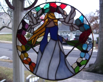 Stained Glass Springtime catcher
