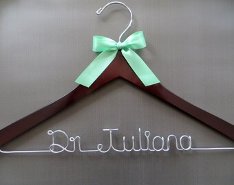 Doctor Hanger, Custom Doctor Hanger, Medical School Graduation Gift, White Coat Ceremony, Dr Hanger, Doctor Gift, PhD Gift, New Doctor Gift