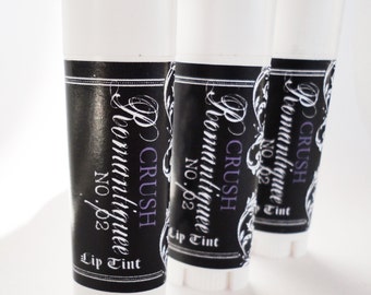 Lip TInt Lip Balm strawberry Vanilla Romantique Vegan Makeup