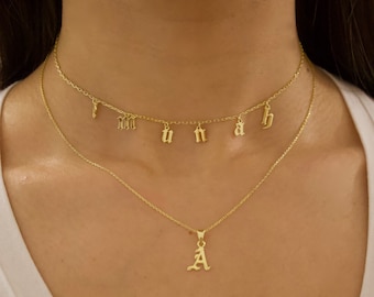 Choker Necklace - Personalized Choker Necklace - Custom Name Choker -Name choker - Name Choker - Gothic Choker - Mothers Day Gift
