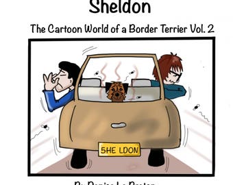 Sheldon the Cartoon World of Border Terrier 2