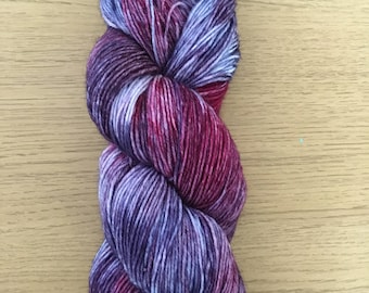 Nightclub (superwash merino w/ nylon - 100g hand dyed sock yarn)