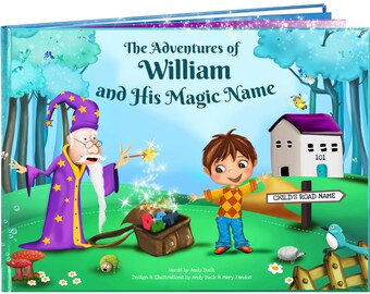 Personalized Childrens Gifts - A Personalized Kids Book Like No Other. Gift for Grandchildren - My Name Book - NEXT DAY DISPATCH